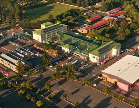 Aerial view midvaal private hospital vereeniging