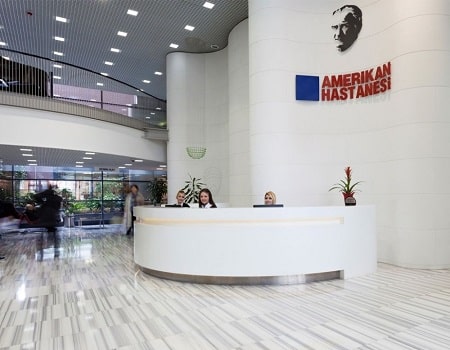 American hospital istanbul reception min