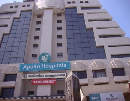 Apollo hospital tondiarpet 1 min