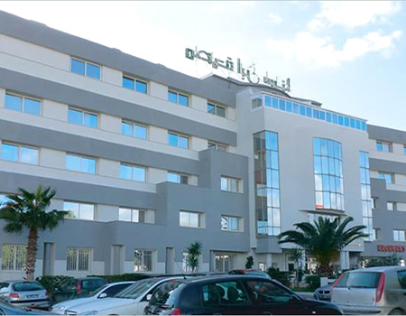 Clinique avicenne hospital tunis building