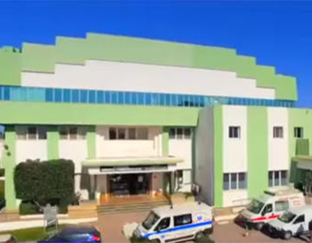 Clinique delasoukra hospital tunis frontview