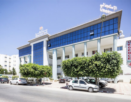 Clinique delespoir hospital tunis sideview