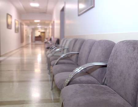 Corridor chairs baskent university hospital istanbul