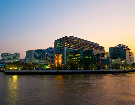 Evening view siph bangkok