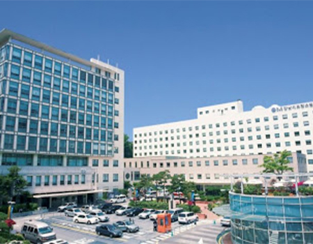 Gangnam severance hospital seoul buildings parking