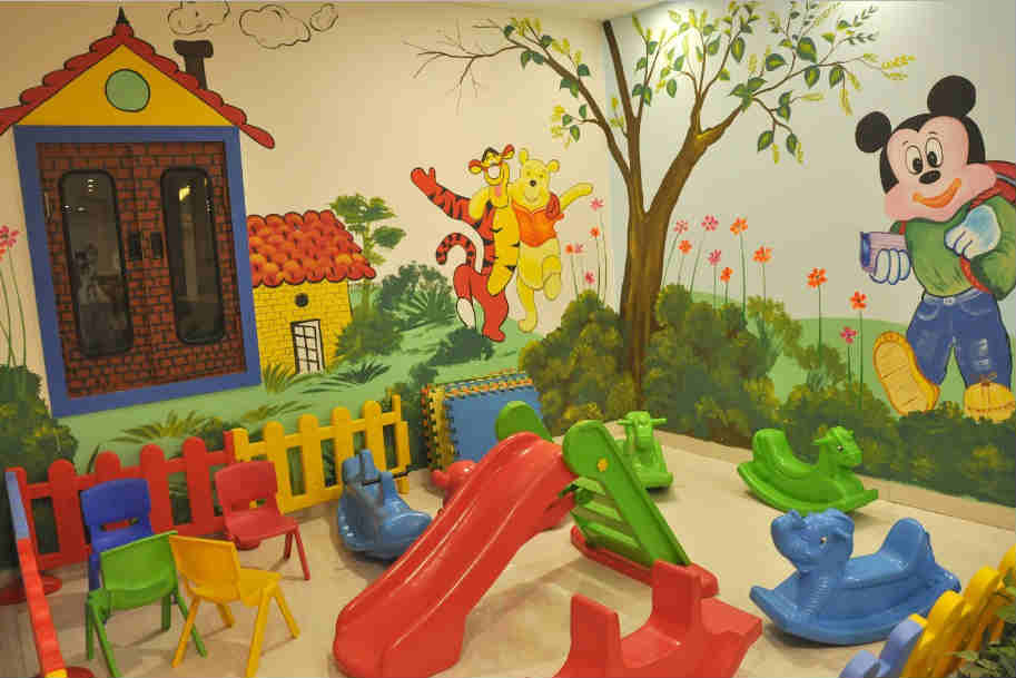 Kids play area