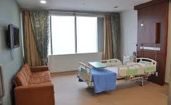 Kokilaben hospital room