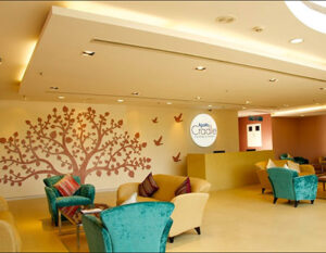 Lounge Apollo Cradle Jubilee Hills Hyderabad