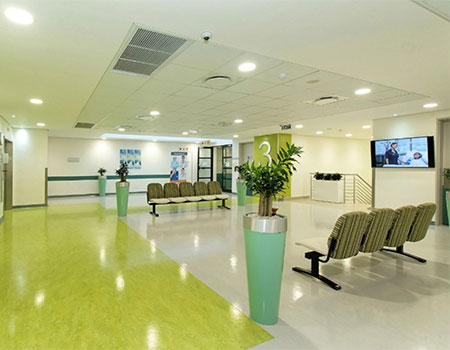 Lounge area melomed private hospitals capetown