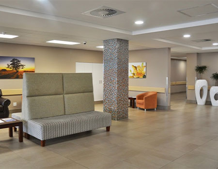 Lounge busamed modderfontein private hospital modderfontein