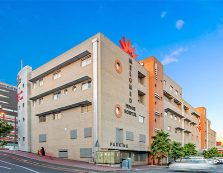 Main building melomed private hospital capetown