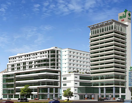 Main building yanhee hospital bangkok