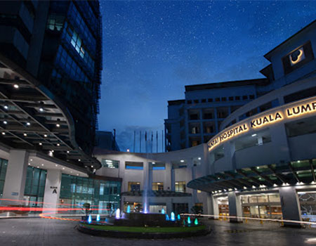 Night view pantai hospital kualalumpur