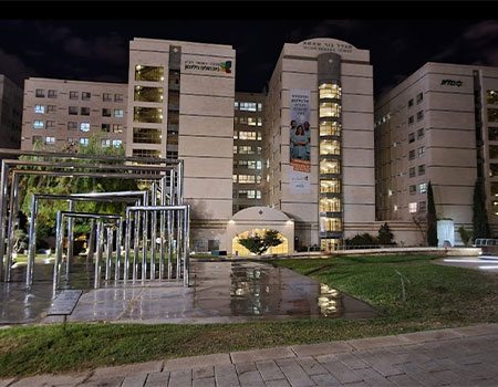 Night view rabin medical centre petah tikvah