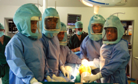 Operation at sant parmanand hospital