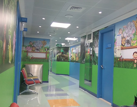 Paediatric wing nmc speciality hospital abudhabi