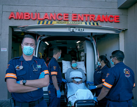 Paramedics emergency melomed private hospitals capetown