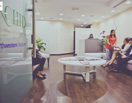 Reception orchid fertility clinic hospital dubai