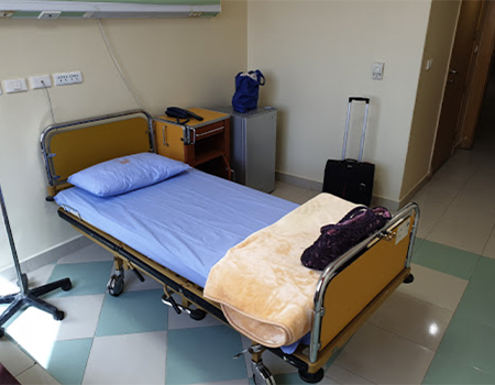 Single bed room nile hospital hurghada