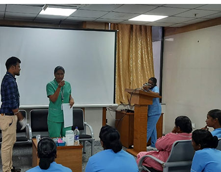 Staff meeting prashanth super speciality hospital chennai