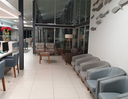 Waiting area life bayview private hospital mosselbay