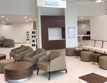 Womens waiting area kings college hospital dubai